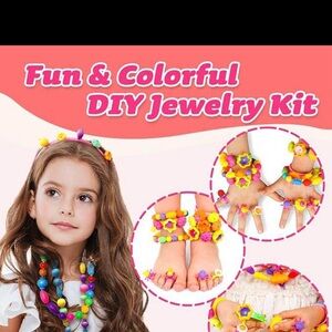 Kids jewelry making beads set. Brand new.
